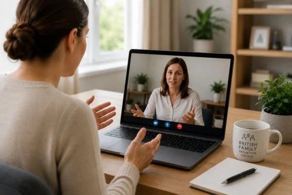 Image of online mediation North Yorkshire book in NOW